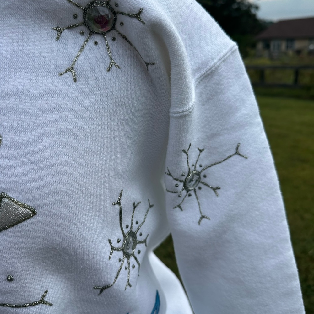 Sturdy Sweats by Lee sweatshirt. Vintage. Lee Jeans. Geometric design - Picture 8 of 11
